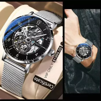 Мужские Водонепроницаемые наручные часы с защитой от царапин