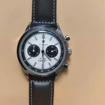 Мужские водонепроницаемые часы-хронограф 21 Zuan Pilot, 42 мм