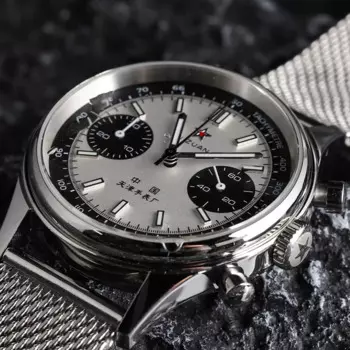 Мужские водонепроницаемые часы-хронограф 21 Zuan Pilot, 42 мм