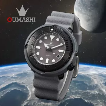 Мужские водонепроницаемые часы из нержавеющей стали