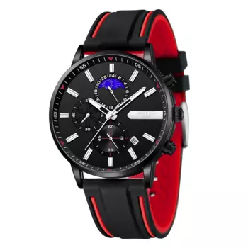 Мужские водонепроницаемые часы с хронографом Relogios NIBOSI Mascoulino