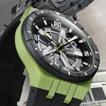 Мужские водонепроницаемые кварцевые часы с силиконовым ремешком