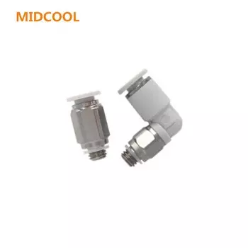 Мужское соединение Пневматические аксессуары фитинги одним касанием PC3.2M3-M PC3.2M5-M PC4M3-M PC4M5-M