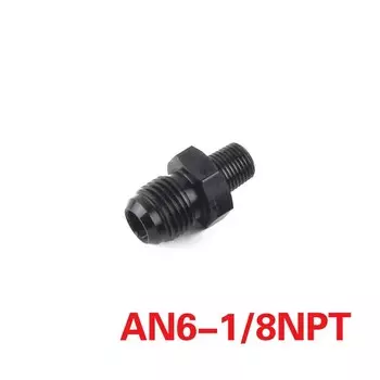 Мужской AN6 AN8 AN10 -6AN 8AN 10AN 1/4 NPT 1/8 NPT 3/8NPT прямой адаптер, клешеный фитинг, автоматический штуцер для шланга, мужской штуцер масляного радиатора