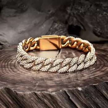 Мужской браслет в стиле хип-хоп