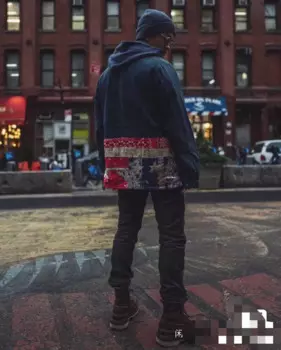 Мужской джинсовый винтажный комбинезон из хлопка