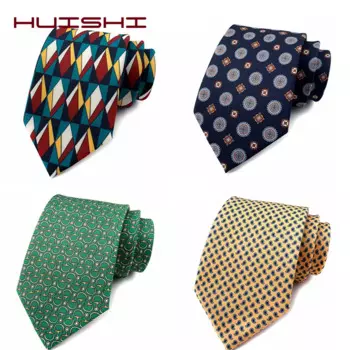 Мужской галстук 8 см, шелковый галстук для мужчин, роскошный винтажный дизайн, галстук с принтом, галстук для рубашки, костюм, свадебная вечеринка, полосатые краватки, шелковое ощущение