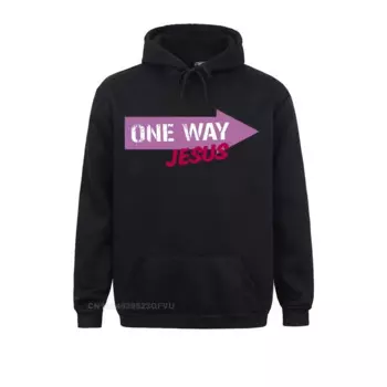 Мужской Хлопковый пуловер с длинным рукавом и круглым вырезом