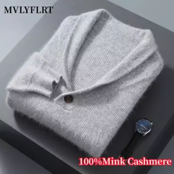 Мужской кашемировый пуловер с V-образным вырезом, с длинным рукавом