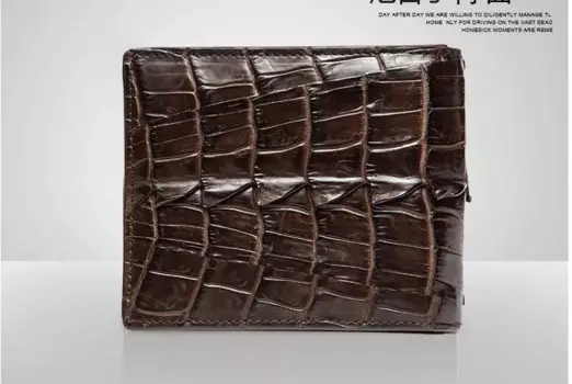 Мужской кошелек из 100% натуральной кожи аллигатора, кошельки и кошелек из крокодиловой кожи, роскошный зажим для денег для деловых мужчин