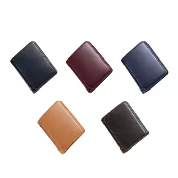 Мужской кошелек с блокировкой RFID, Короткие Кошельки, кредитная карта, многофункциональный винтажный Чехол, дорожный телефон