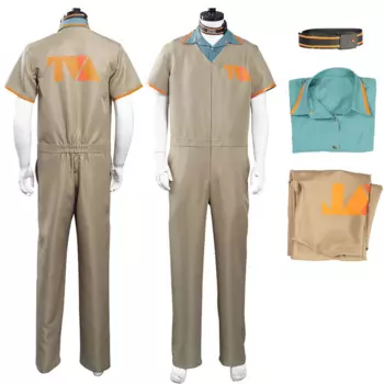 Мужской косплей Локи 2021, ТВ, антигерой, косплей, тюремная одежда, костюм, маскировка для мальчиков и мужчин, карнавальный костюм на Хэллоуин для взрослых