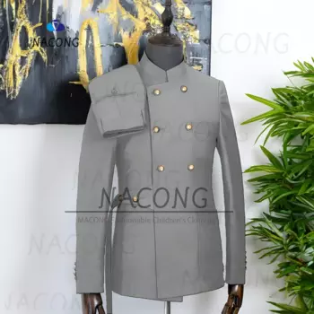 Мужской костюм, двубортный костюм из двух предметов, официальный пиджак и брюки, мужской костюм для свадьбы