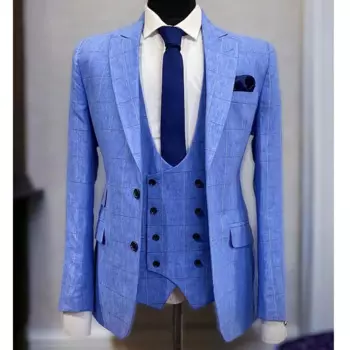 Мужской костюм (куртка + брюки + жилет)