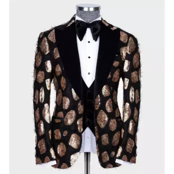 Мужской костюм (куртка + брюки + жилет)