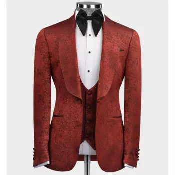 Мужской костюм (куртка + брюки + жилет)