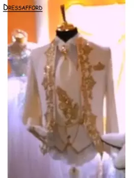 Мужской костюм (куртка + брюки + жилет)