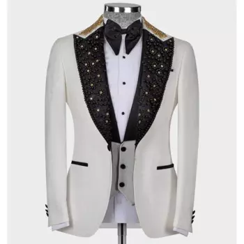 Мужской костюм (куртка + брюки + жилет)