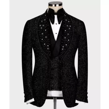 Мужской костюм (куртка + брюки + жилет)