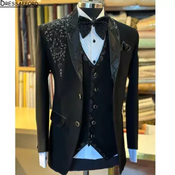 Мужской костюм (пиджак + брюки)