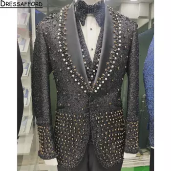 Мужской костюм (пиджак + брюки)