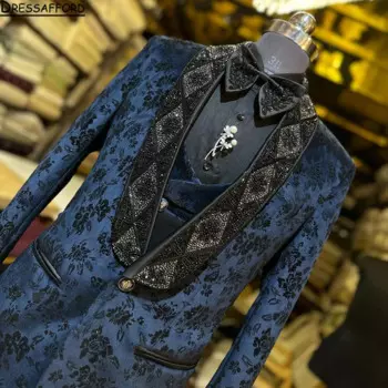 Мужской костюм (пиджак + брюки)