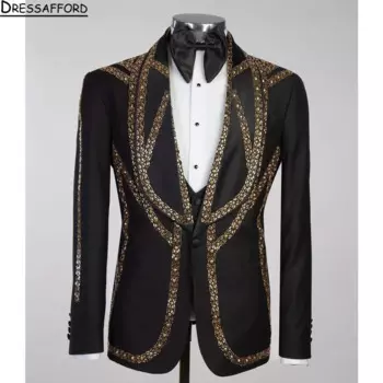 Мужской костюм (пиджак + брюки)