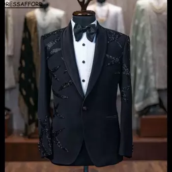 Мужской костюм (пиджак + брюки)