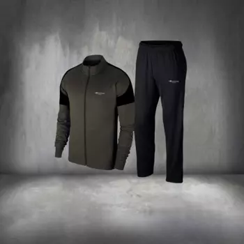 Мужской модный Удобный костюм цвета хаки