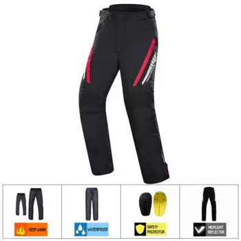 Мужской мотоциклетный костюм из водонепроницаемой куртки и брюк