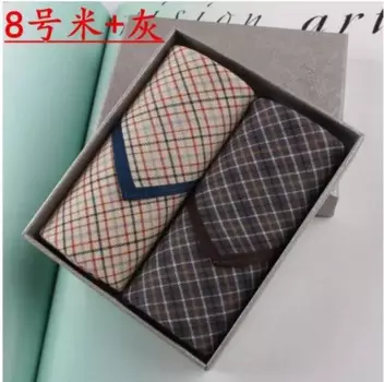 Мужской носовой платок 100% хлопок 43x43 см Сетка пара винтажный сетчатый