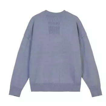 Мужской однотонный кардиган с V-образным вырезом и длинным рукавом