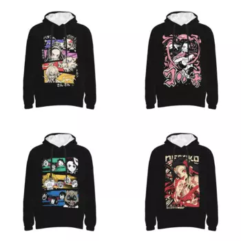 Мужской пуловер с капюшоном, толстовка с капюшоном и карманами