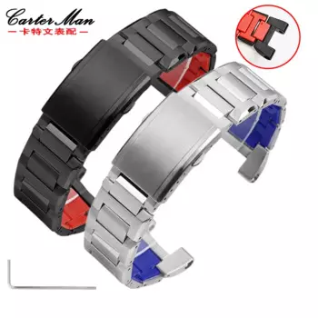 Мужской ремешок для часов из нержавеющей стали