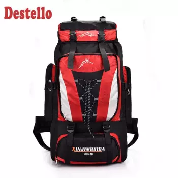 Мужской рюкзак 80L, Большой Вместительный рюкзак для спорта на открытом воздухе, Женская Повседневная сумка, Мужской Дорожный рюкзак для альпинизма