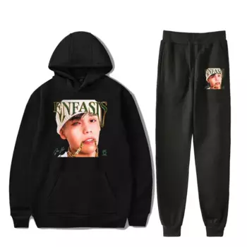 Мужской спортивный костюм Jere Klein Enfasis Merch, повседневный спортивный костюм из двух предметов, Толстовка и спортивные штаны, спортивный костюм