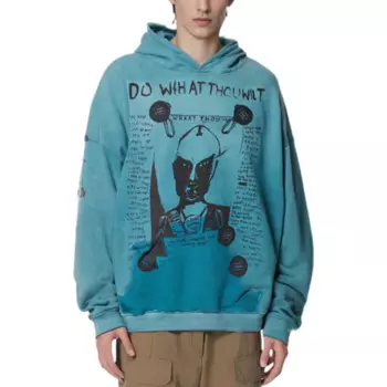 Мужской свободный однотонный пуловер NIGO с длинным рукавом и принтом на весну и осень, толстовка с капюшоном Ngvp # nigo9385