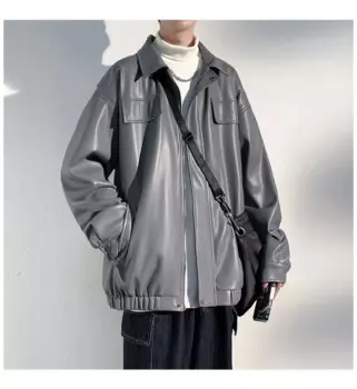 Мужской трикотажный кардиган с V-образным вырезом, длинным рукавом