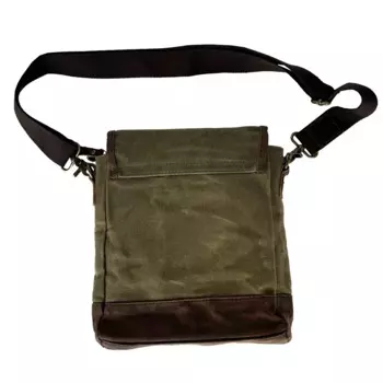 Мужской уличный рюкзак, модная трендовая сумка для хранения в старом винтажном стиле, холщовая сумка-мессенджер из воловьей кожи