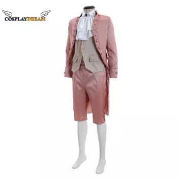 Мужской винтажный Костюм Принца, пальто средневекового возрождения, пиджак, костюм Гамильтона, костюм для косплея, смокинг, мужской костюм аварийной тематики