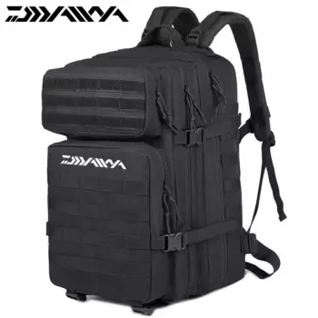 Мужской вместительный Многофункциональный водонепроницаемый рюкзак для рыбалки, дорожный спортивный походный рюкзак, мужской рюкзак для рыбалки на открытом воздухе