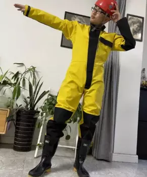 Мужской водонепроницаемый комбинезон из ткани каудура