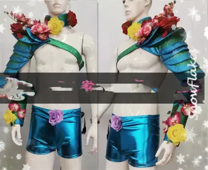 Мужской защитный костюм Bar GOGO в виде цветка