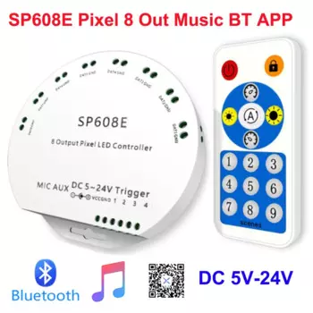 SUNSPURT Bluetooth RGB контроллер для светодиодной ленты
