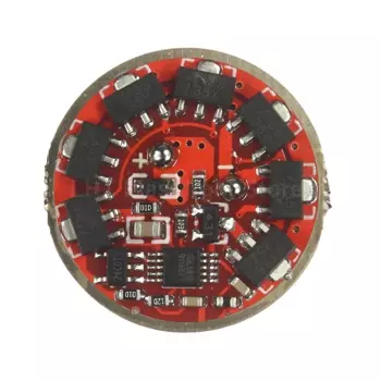 MX14 22 мм 14x AMC7135 4.9A 1-ячейка 4-Mode драйвер фонарика Board DIY Circuit