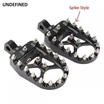 MX подножки для мотоцикла широкие подножки поплавок 360 поворотные Задние подножки для Harley Dyna Fatboy Sportster Iron 883 Street Bob