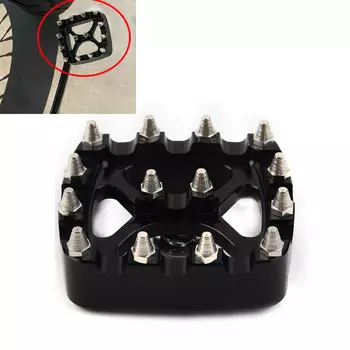 MX Style Motorcycel алюминиевая накладка на педаль тормоза заклепка противоскользящая для Harley Davidson Softail Dyna Iron 883