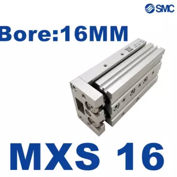 MXS MXS16 Новый SMC MXS16-10 MXS16-20 MXS16-30 MXS16-40 MXS16-50 MXS16L-75 Таблица направляющий цилиндр в сборе, MXS16-100 MXS16-125