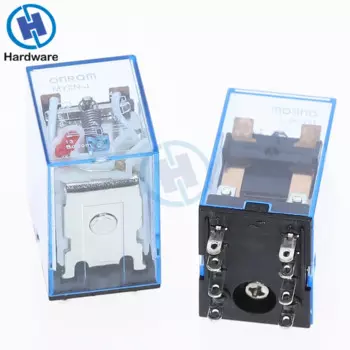 MY2NJ катушка DC12V DC24V AC110V AC220V HH52P10A 220V миниатюрное электромагнитное реле общего назначения