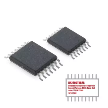 MY GROUP 2500PCS LM239DTBR2G компаратор общего назначения CMOS, открытый коллектор, TTL 14-tssop в наличии